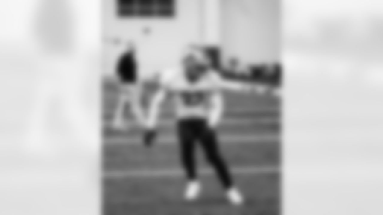 Detroit Lions defensive back Brian Branch (32) during practice at the Lions training facility in Allen Park, MI on November 29, 2023. (Jeff Nguyen/Detroit Lions)
