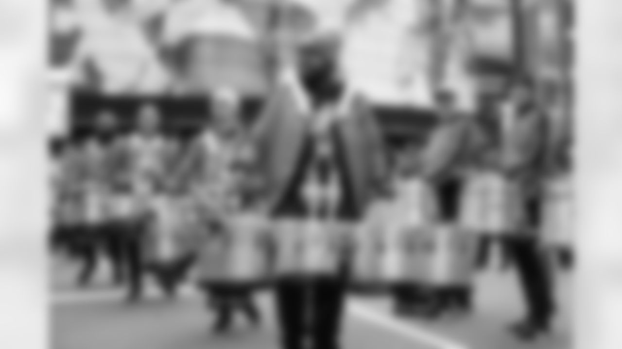 Detroit Lions Honolulu Boom performs before an NFL football game against the Green Bay Packers on Thursday, Nov. 27, 2025 in Detroit. (Mike Ferdinande/Detroit Lions)