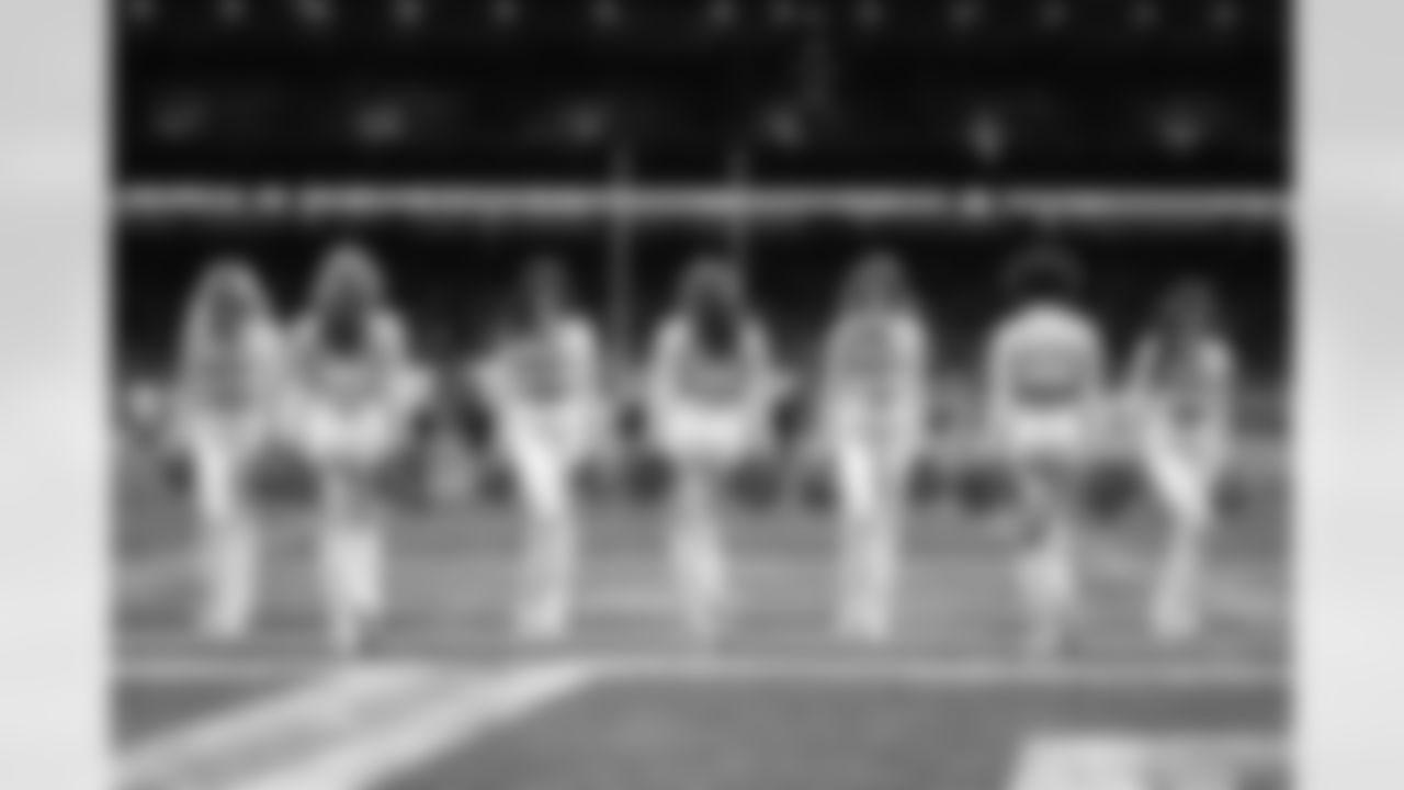 Detroit Lions Cheerleaders perform during an NFL football game against the Pittsburgh Steelers on Sunday, Dec. 21, 2025 in Detroit. (Mike Ferdinande/Detroit Lions)