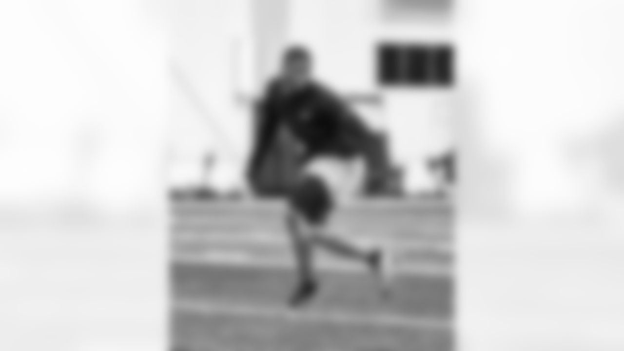 Detroit Lions cornerback Rock Ya-Sin (23) during offseason workouts at the Meijer Performance Center on May 21, 2025 in Allen Park, Mich. (Jeff Nguyen/Detroit Lions)