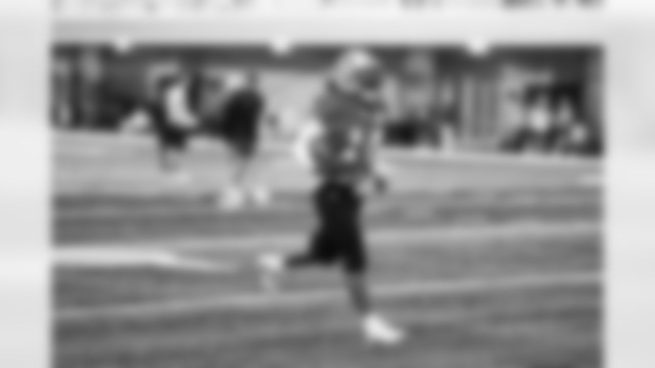 Detroit Lions wide receiver Amon-Ra St. Brown (14) during training camp at the Meijer Performance Center on Aug. 18, 2025 in Allen Park, Mich. (Jeff Nguyen/Detroit Lions)