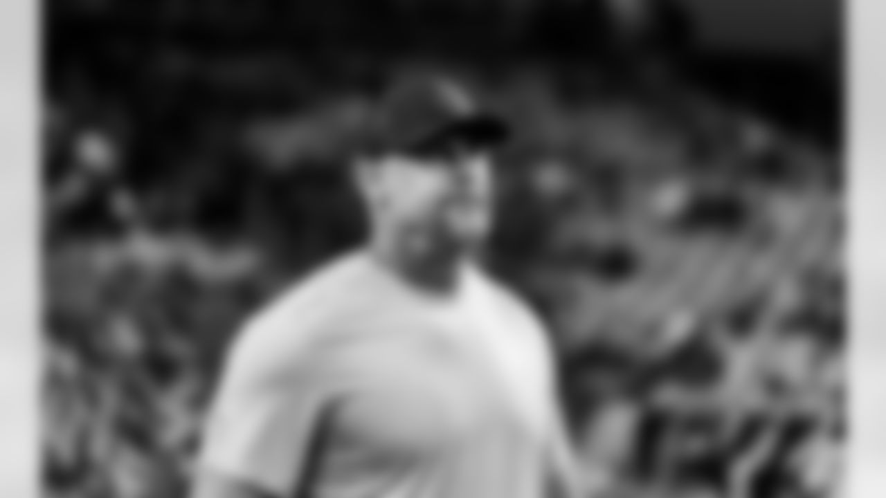 Detroit Lions head coach Dan Campbell before an NFL football game against the Miami Dolphins, Saturday, August 16 in Detroit. (Jeff Nguyen/Detroit Lions via AP)