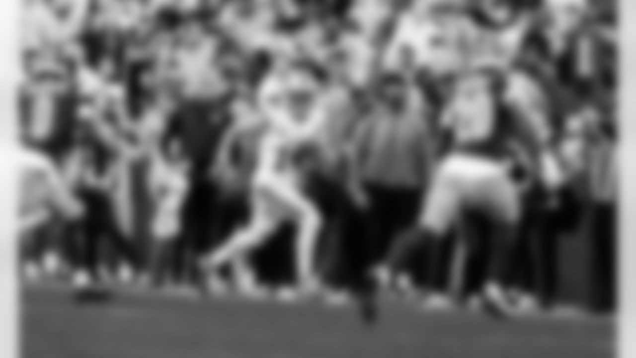 Detroit Lions wide receiver Amon-Ra St. Brown (14) during an NFL football game against the Washington Commanders on Sunday, Nov. 9, 2025 in Landover, Md. (Jeff Nguyen/Detroit Lions via AP)