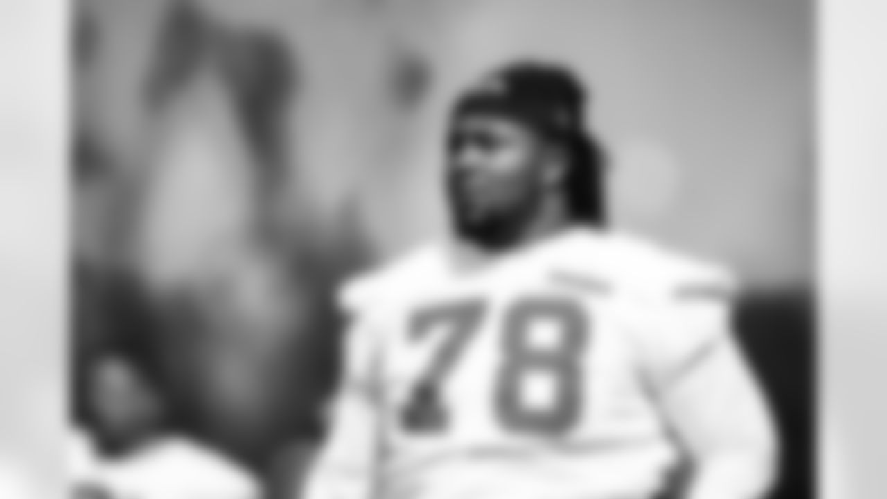 Detroit Lions defensive lineman Tyleik Williams during rookie minicamp at the Meijer Performance Center on May 9, 2025 in Allen Park, Mich. (Jeff Nguyen/Detroit Lions)