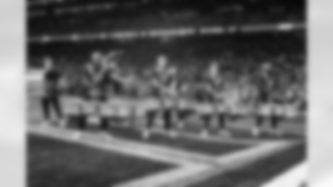 Detroit Lions Honolulu Boom perform during an NFL football game against the Los Angeles Rams on Sept. 8, 2024 in Detroit. (Mike Ferdinande/Detroit Lions)