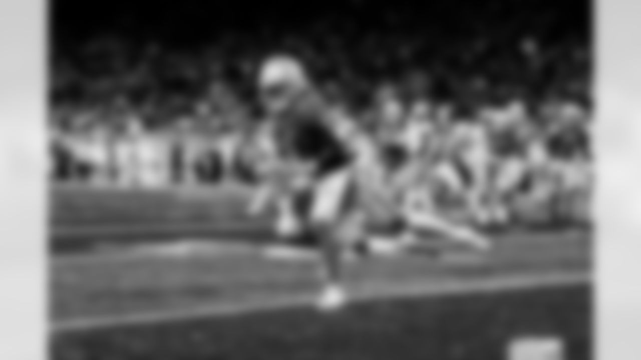 Detroit Lions running back Jahmyr Gibbs (0) during an NFL football game against the Green Bay Packers on Thursday, Nov. 27, 2025 in Detroit. (Jeff Nguyen/Detroit Lions via AP)