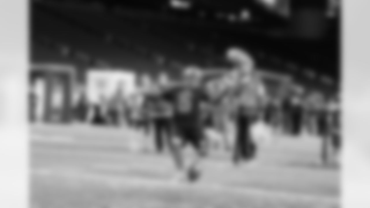 Cub Club members participate in different activations during the Cub Club Halloween event at Ford Field on Oct. 29, 2025 in Detroit. (Mike Ferdinande/Detroit Lions)