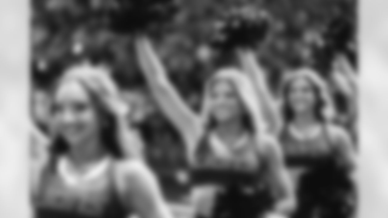 Detroit Lions Cheerleaders before an NFL football game against the New York Giants on Sunday, Nov. 23, 2025 in Detroit. (Stephanie VanWagoner/Detroit Lions)