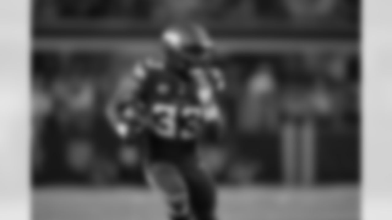 RB Aaron Jones Sr.

Backed up by Jordan Mason, Ty Chandler and Zavier Scott

(AP Photo/Julio Cortez)