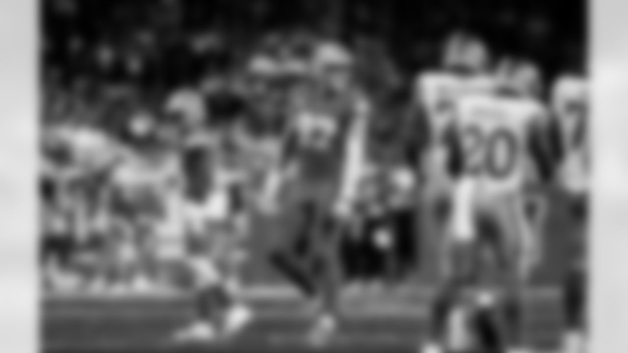 Detroit Lions defensive lineman Aidan Hutchinson (97) during an NFL football game against the Los Angeles Rams on Sept. 8, 2024 in Detroit. (Jeff Nguyen/Detroit Lions via AP)