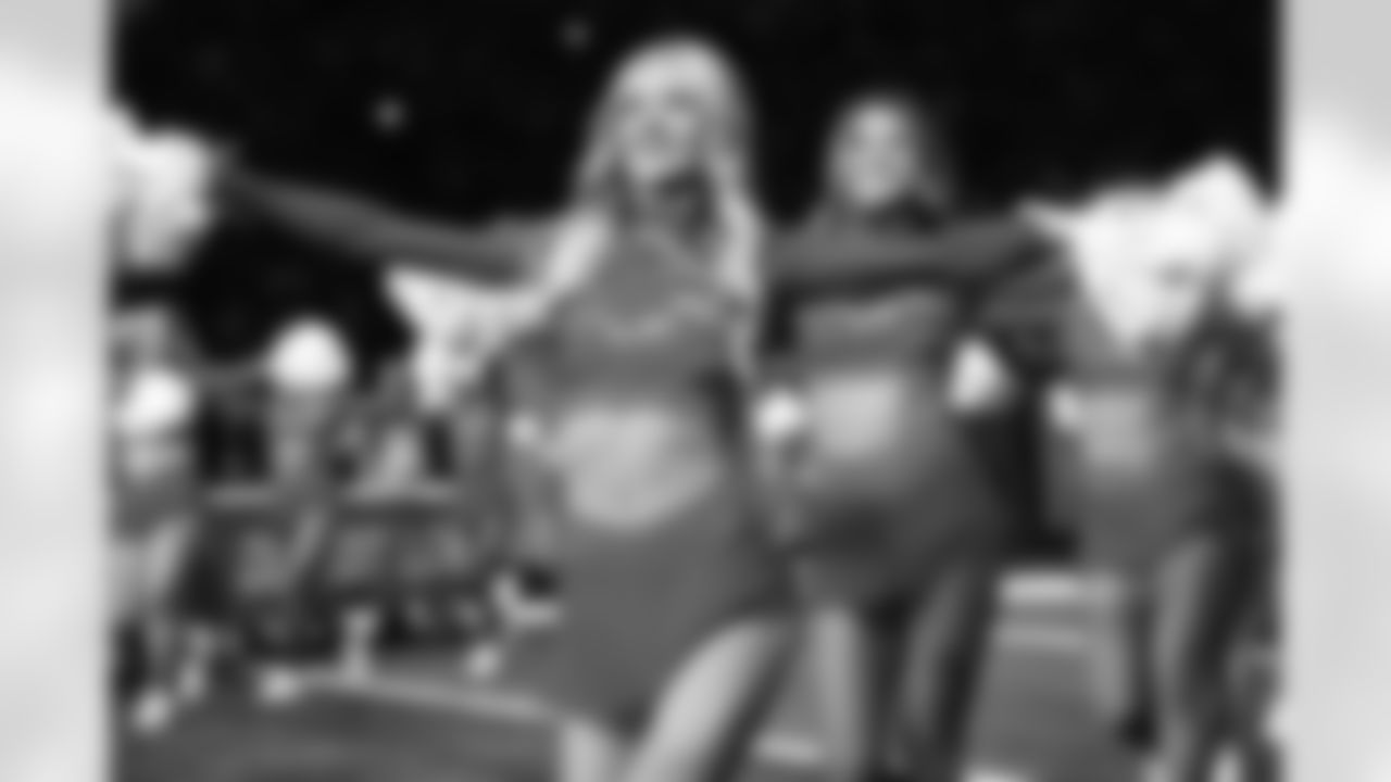 Detroit Lions Cheerleaders perform before an NFL football game against the Miami Dolphins on Saturday, Aug. 16, 2025 in Detroit. (Mike Ferdinande/Detroit Lions)
