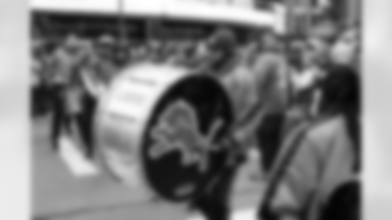 Detroit Lions Honolulu Boom performs before an NFL football game against the Green Bay Packers on Thursday, Nov. 27, 2025 in Detroit. (Mike Ferdinande/Detroit Lions)