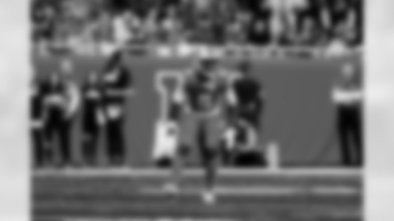 Detroit Lions cornerback Terrion Arnold (6) during an NFL football game against the Chicago Bears on Sunday, Sept. 14, 2025 in Detroit. (Jeff Nguyen/Detroit Lions via AP)