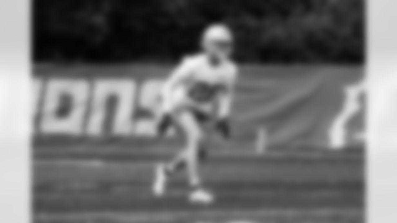 Detroit Lions safety Dan Jackson (28) during OTAs at the Meijer Performance Center on June 3, 2025 in Allen Park, Mich. (Jeff Nguyen/Detroit Lions)