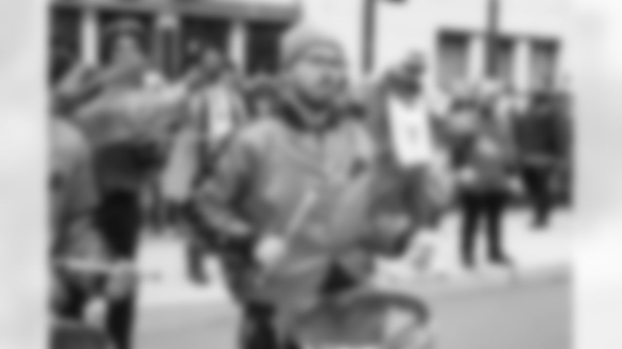 Detroit Lions Honolulu Boom performs before an NFL football game against the Green Bay Packers on Thursday, Nov. 27, 2025 in Detroit. (Mike Ferdinande/Detroit Lions)