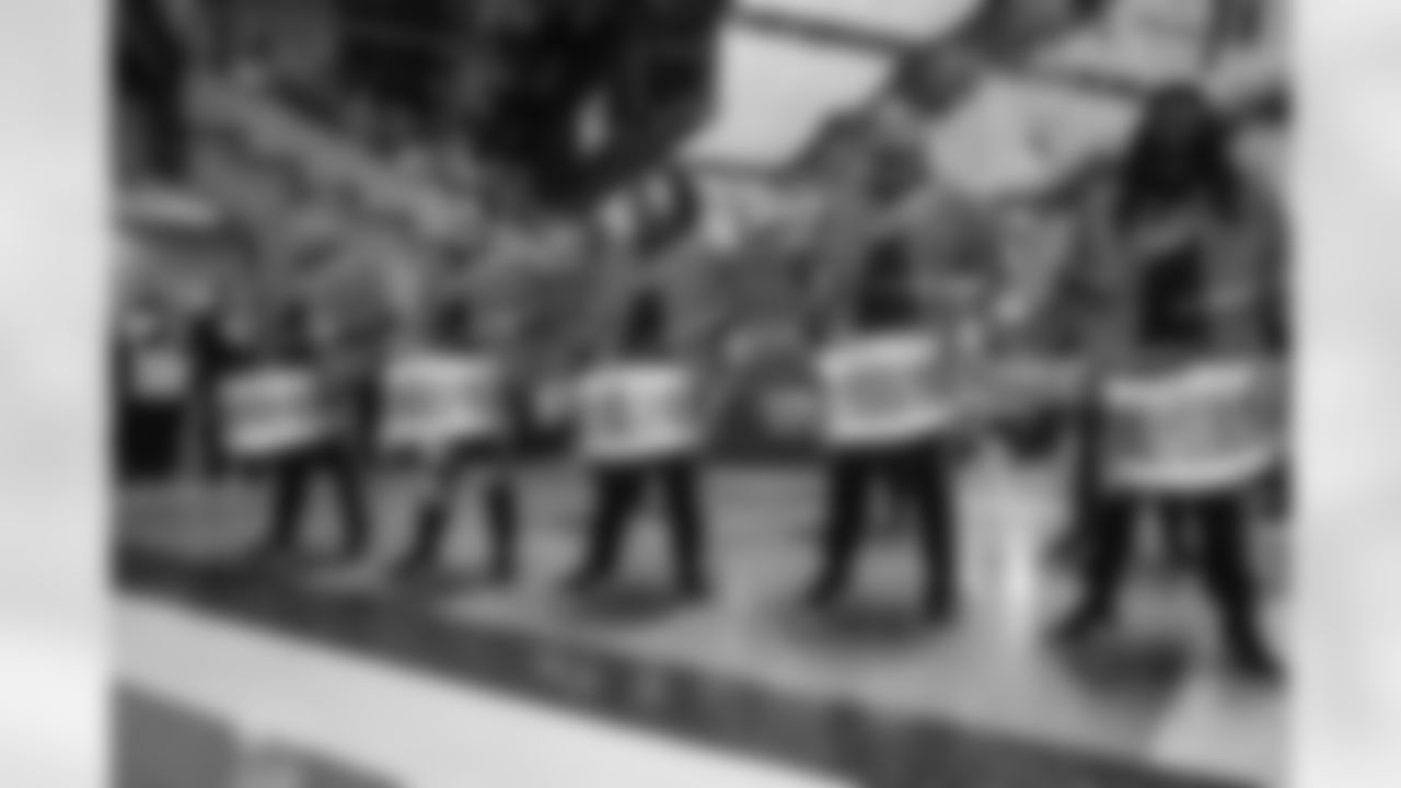 Detroit Lions Honolulu Boom performs before an NFL football game against the Pittsburgh Steelers on Sunday, Dec. 21, 2025 in Detroit. (Mike Ferdinande/Detroit Lions)