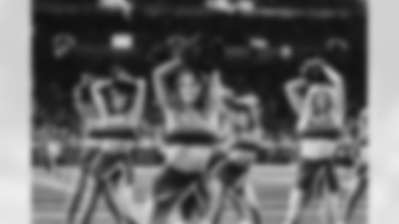 Detroit Lions Cheerleaders during an NFL football game against the New York Giants on Sunday, Nov. 23, 2025 in Detroit. (Stephanie VanWagoner/Detroit Lions)