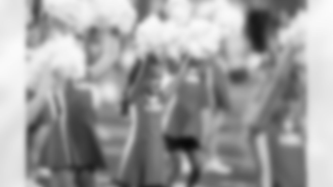 Detroit Lions Junior Cheer Clinic performs at halftime during an NFL football game against the Pittsburgh Steelers on Sunday, Dec. 21, 2025 in Detroit. (Jeff Nguyen/Detroit Lions via AP)