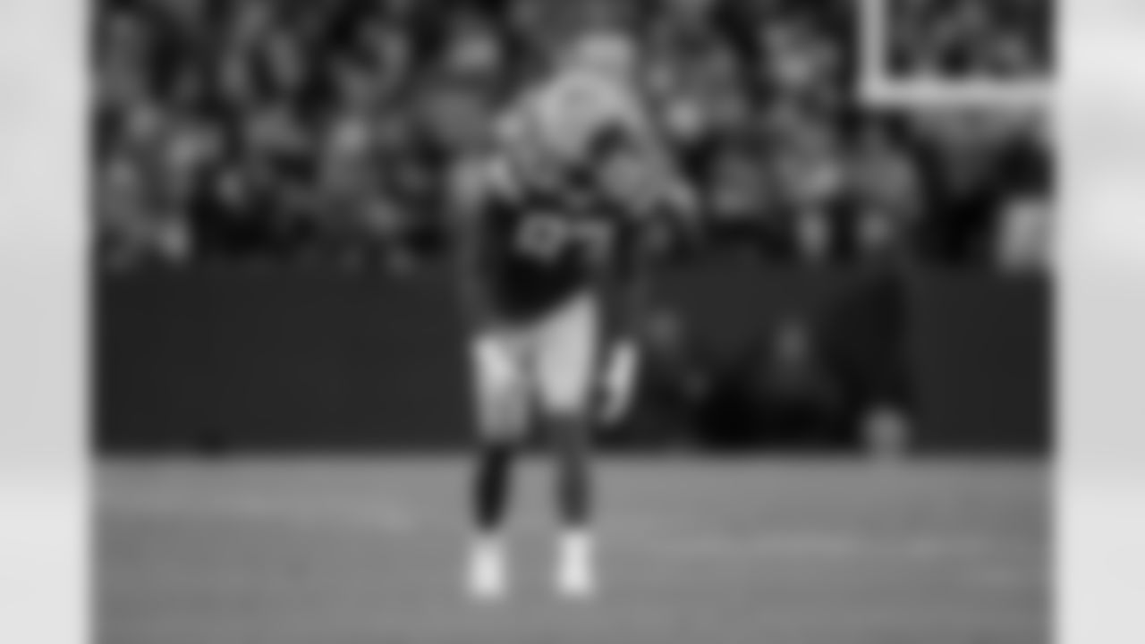 *WR Romeo Doubs *

Backed up by Dontayvion Wicks

(AP Photo/Michael Owens)