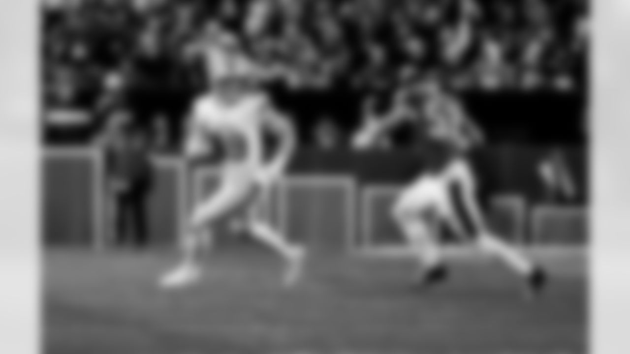 Detroit Lions tight end Brock Wright (89) during an NFL football game against the Philadelphia Eagles on Sunday, Nov. 16, 2025 in Philadelphia. (Jeff Nguyen/Detroit Lions via AP)