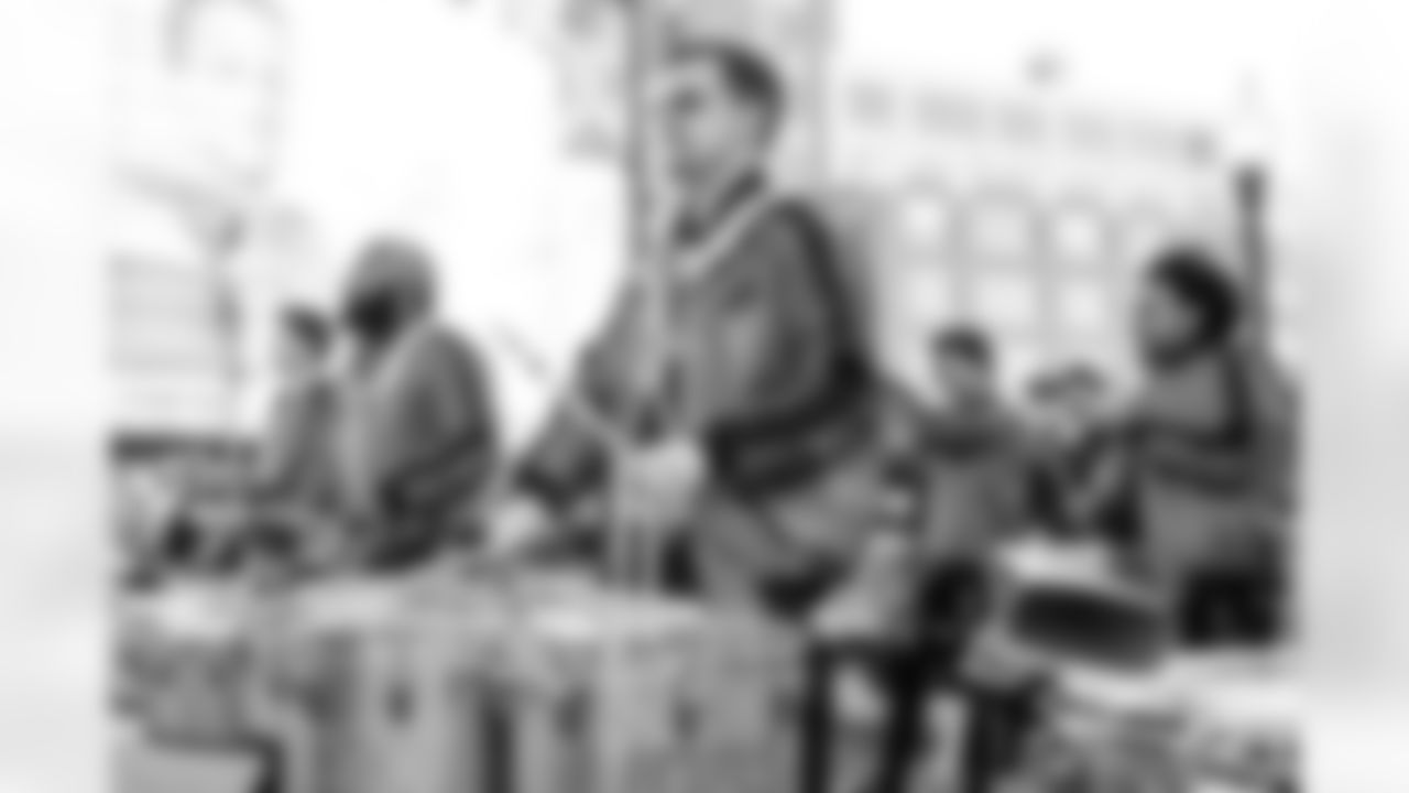 Detroit Lions Honolulu Boom performs before an NFL football game against the Minnesota Vikings on Sunday, Nov. 2, 2025 in Detroit. (Mike Ferdinande/Detroit Lions)