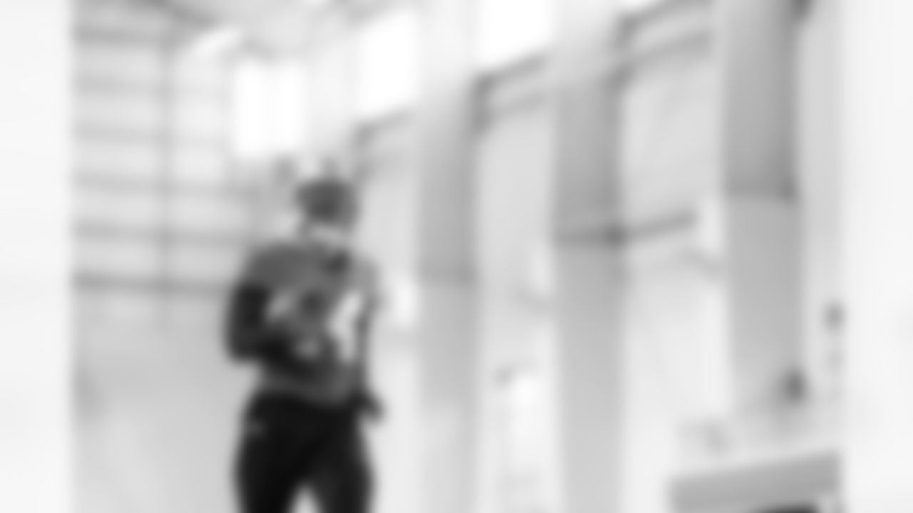 Detroit Lions wide receiver Amon-Ra St. Brown (14) during practice at the Meijer Performance Center on Dec. 11, 2025 in Allen Park, Mich. (Jeff Nguyen/Detroit Lions)