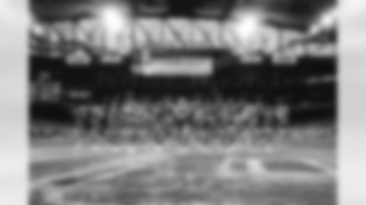 Detroit Lions Cheerleaders during an NFL football game against the New York Giants on Sunday, Nov. 23, 2025 in Detroit. (Stephanie VanWagoner/Detroit Lions)