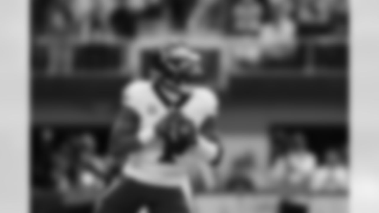 QB Jalen Hurts

Backed up by Tanner McKee and Sam Howell

(AP Photo/Aaron M. Sprecher)