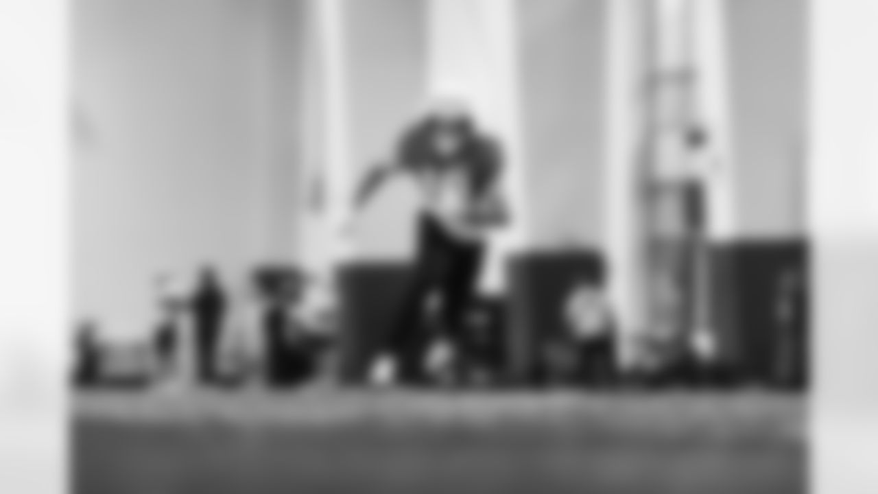 Detroit Lions wide receiver Isaac TeSlaa (18) during practice at the Meijer Performance Center on Dec. 10, 2025 in Allen Park, Mich. (Jeff Nguyen/Detroit Lions)