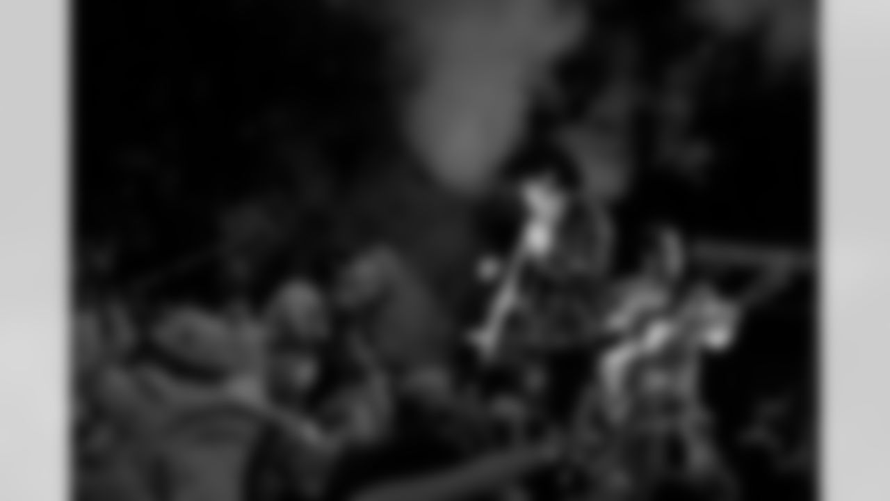 Jack White performs during the Thanksgiving Halftime Show powered by Verizon during an NFL football game against the Green Bay Packers on Thursday, Nov. 27, 2025 in Detroit. (Jeff Nguyen/Detroit Lions via AP)