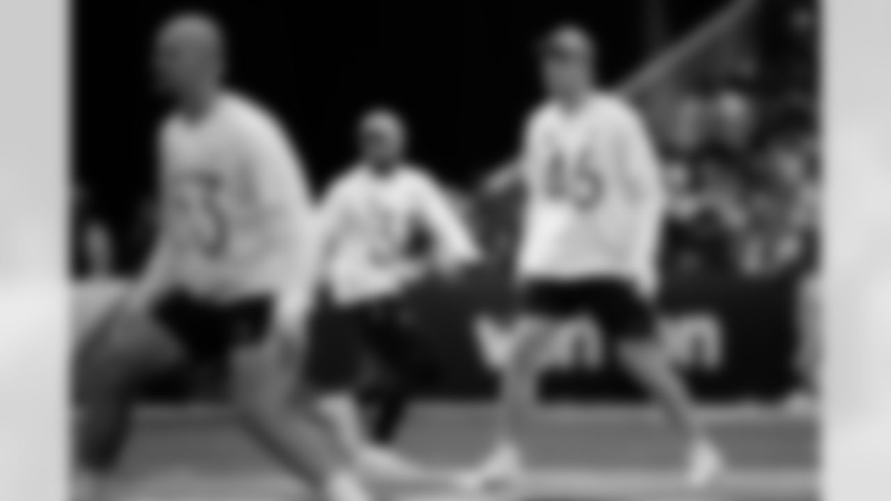 Detroit Lions linebacker Jack Campbell (46) plays during the 2026 NFL Pro Bowl Games on Tuesday, Feb. 3, 2026, in San Francisco. (Doug Benc/AP Content Services for the NFL)