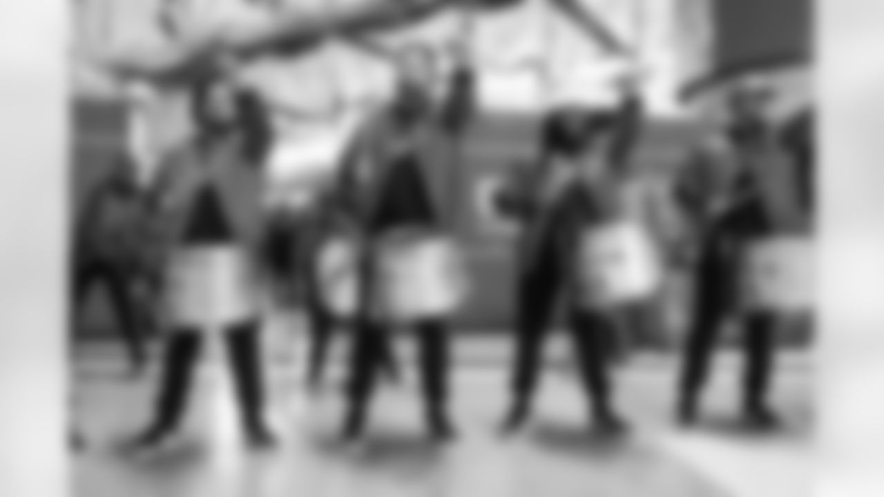 Detroit Lions Honolulu Boom performs before an NFL football game against the Minnesota Vikings on Sunday, Nov. 2, 2025 in Detroit. (Mike Ferdinande/Detroit Lions)