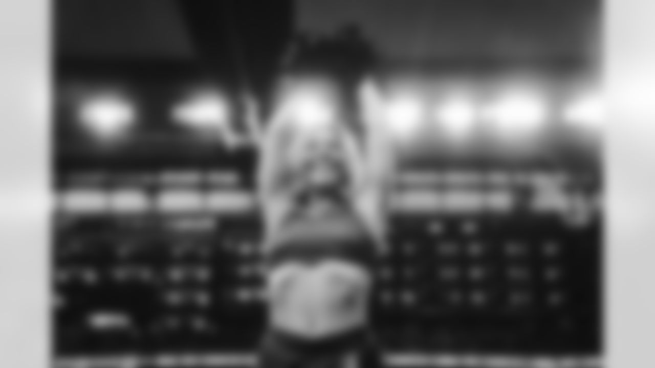 Detroit Lions Cheerleaders during an NFL football game against the New York Giants on Sunday, Nov. 23, 2025 in Detroit. (Stephanie VanWagoner/Detroit Lions)