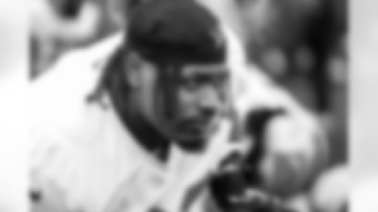 Detroit Lions edge rusher Al-Quadin Muhammad (96) during practice at the Meijer Performance Center on Nov. 5, 2025 in Allen Park, Mich. (Jeff Nguyen/Detroit Lions)