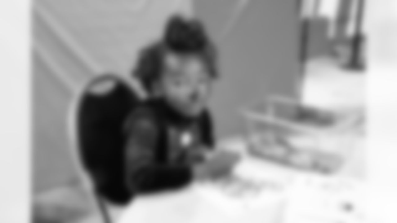 Cub Club members participate in different activations during the Cub Club Halloween event at Ford Field on Oct. 29, 2025 in Detroit. (Mike Ferdinande/Detroit Lions)