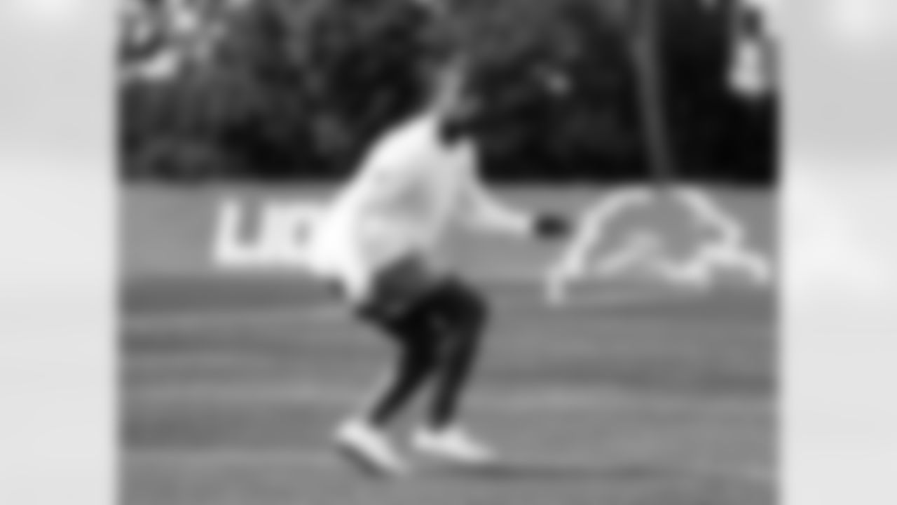 Detroit Lions Detroit Lions cornerback D.J. Reed (4) during offseason workouts at the Meijer Performance Center on May 12, 2025 in Allen Park, Mich. (Jeff Nguyen/Detroit Lions)