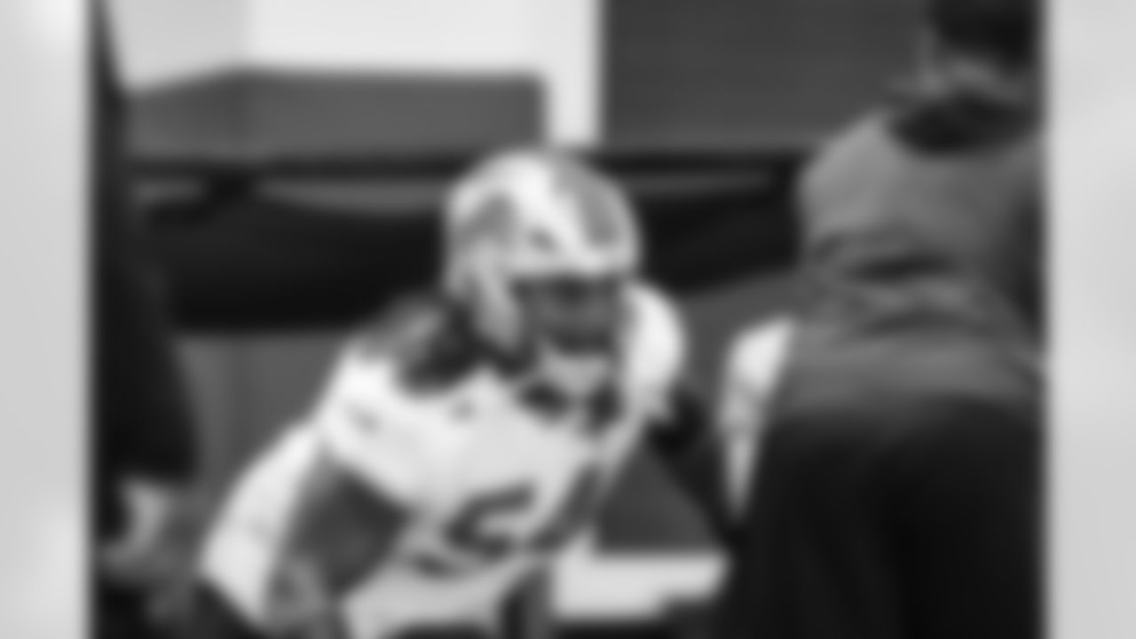 Detroit Lions defensive lineman Alim McNeill (54) during practice at the Meijer Performance Center on Dec. 19, 2025 in Allen Park, Mich. (Jeff Nguyen/Detroit Lions)