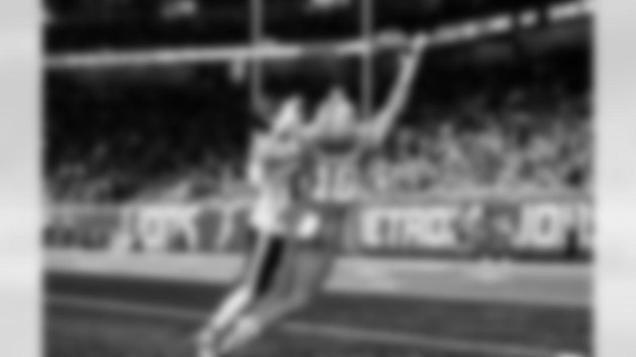 Detroit Lions wide receiver Isaac TeSlaa (18) during an NFL football game against the Chicago Bears on Sunday, Sept. 14, 2025 in Detroit. (Jeff Nguyen/Detroit Lions via AP)