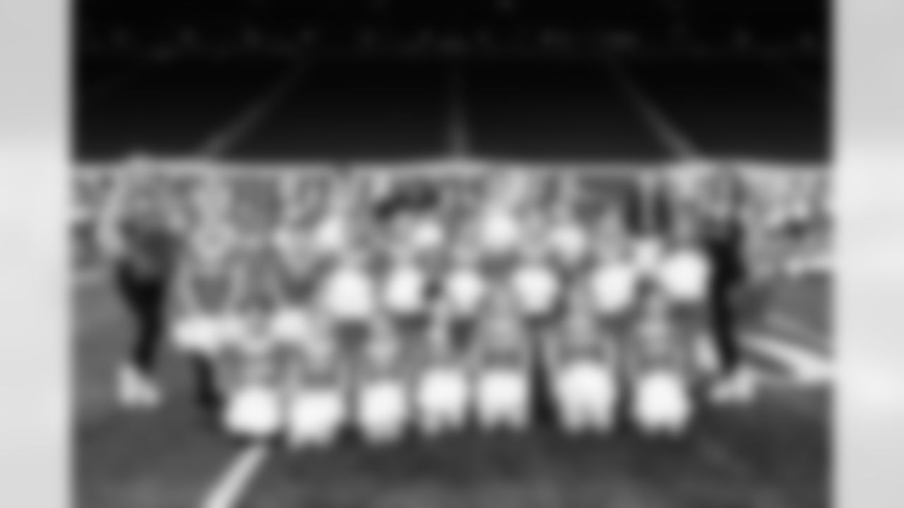 Participants during the junior cheer clinic at Ford Field on Dec. 7, 2025 in Detroit. (Mike Ferdinande/Detroit Lions)