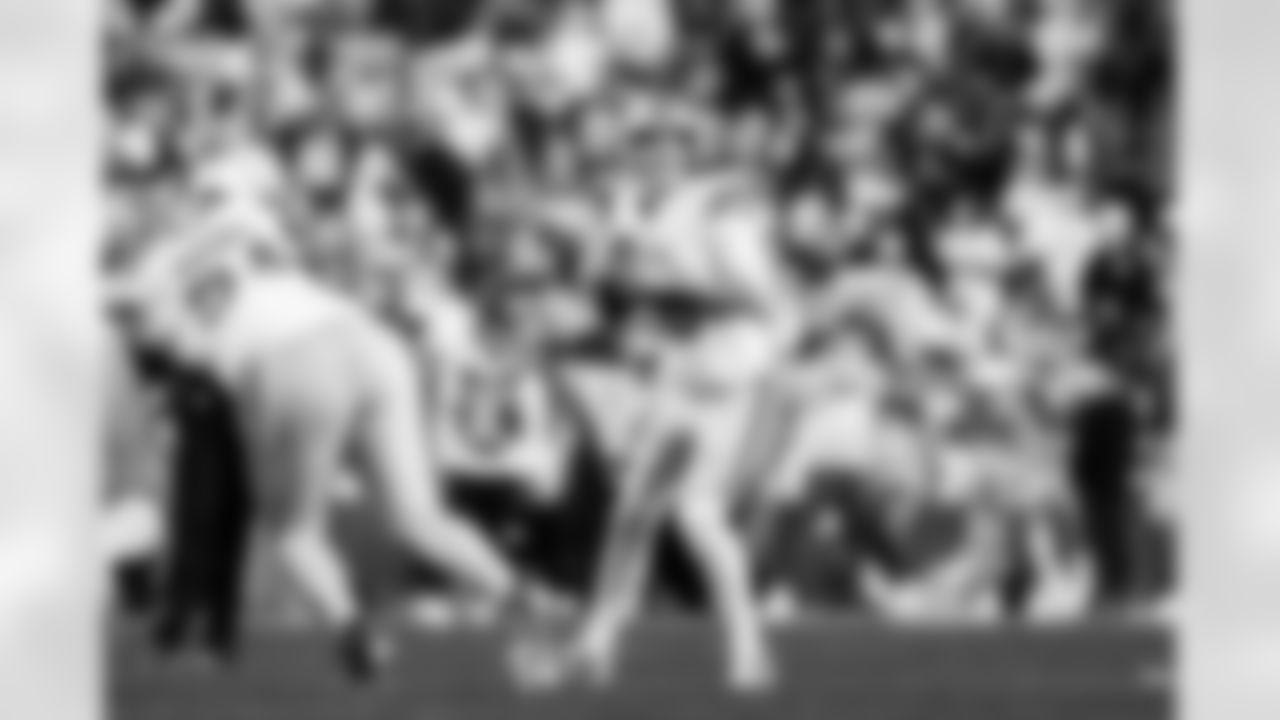 Detroit Lions quarterback Jared Goff (16) during an NFL football game against the Washington Commanders on Sunday, Nov. 9, 2025 in Landover, Md. (Jeff Nguyen/Detroit Lions via AP)