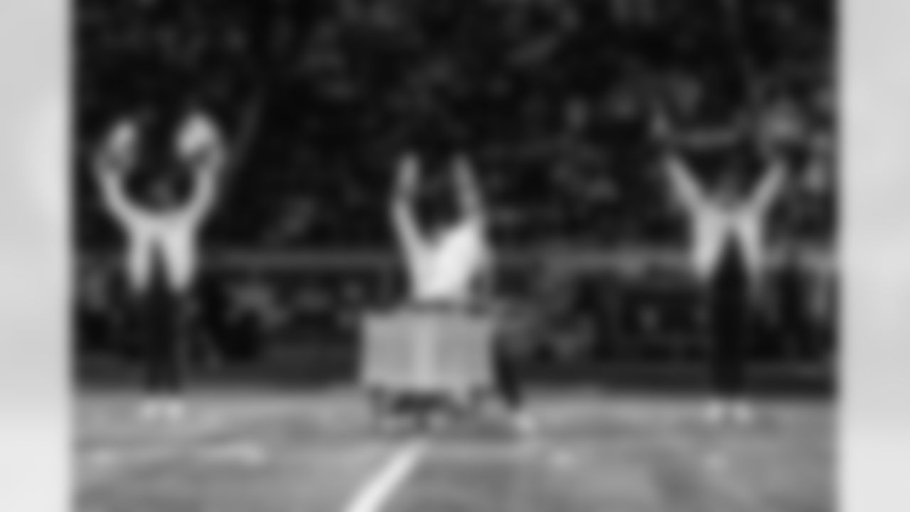 Detroit Lions Honolulu Boom performs before an NFL football game against the Dallas Cowboys on Thursday, Dec. 4, 2025 in Detroit. (Mike Ferdinande/Detroit Lions)