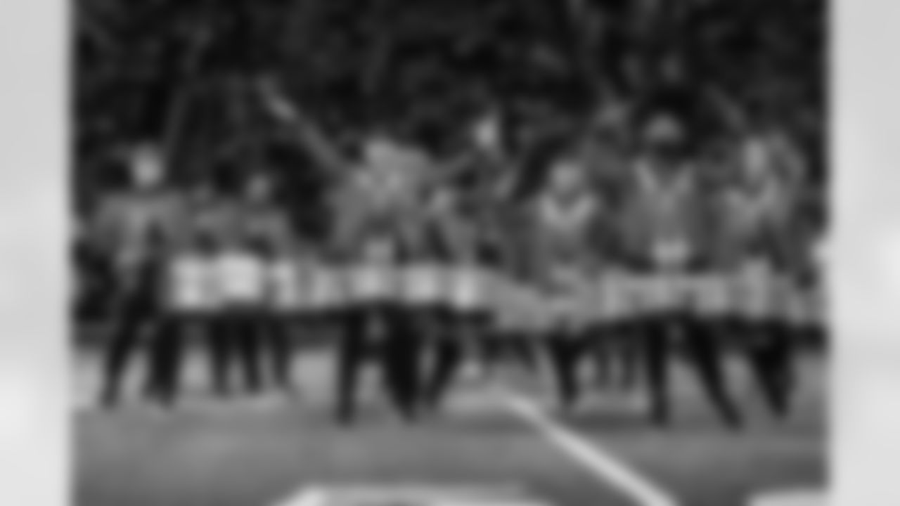 Detroit Lions Honolulu Boom performs before an NFL football game against the Pittsburgh Steelers on Sunday, Dec. 21, 2025 in Detroit. (Mike Ferdinande/Detroit Lions)