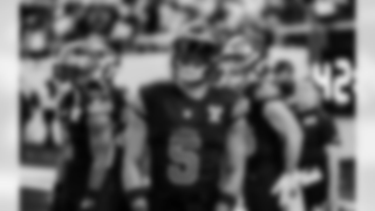 Detroit Lions running back David Montgomery (5) before an NFL football game against the Minnesota Vikings on Thursday, Dec. 25, 2025 in Minneapolis. (Jeff Nguyen/Detroit Lions via AP)