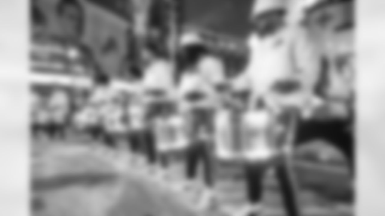 Detroit Lions Honolulu Boom performs before an NFL football game against the Dallas Cowboys on Thursday, Dec. 4, 2025 in Detroit. (Mike Ferdinande/Detroit Lions)