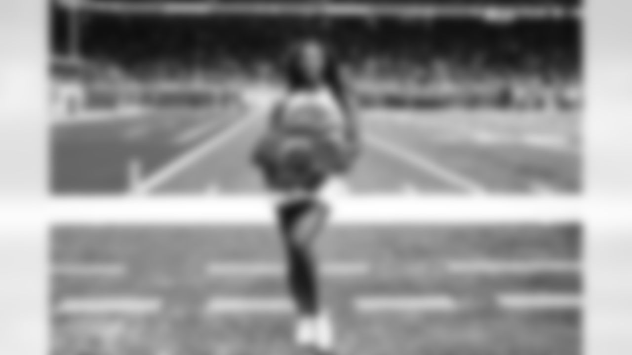 Detroit Lions Cheerleaders perform during an NFL football game against the Houston Texans on Saturday, Aug. 23, 2025 in Detroit. (Stephanie VanWagoner/Detroit Lions)