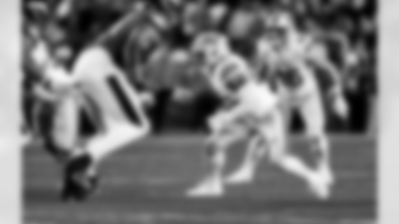 Detroit Lions linebacker Derrick Barnes (55) during an NFL football game against the Philadelphia Eagles on Sunday, Nov. 16, 2025 in Philadelphia. (Jeff Nguyen/Detroit Lions via AP)