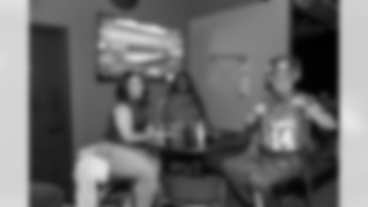 Guests during a Strike for Literacy event at Five Iron Golf on Nov. 3, 2025 in Detroit.(Carl Jones II/Detroit Lions)