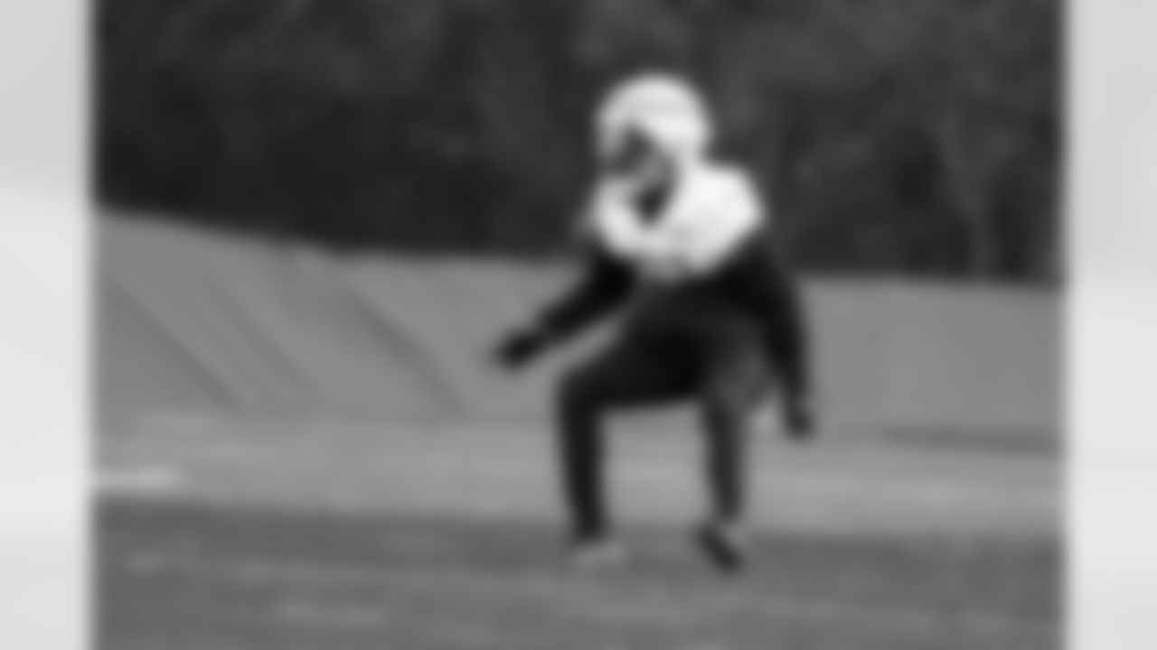 Detroit Lions cornerback Amik Robertson (21) during practice at the Meijer Performance Center on Nov. 12, 2025 in Allen Park, Mich. (Jeff Nguyen/Detroit Lions)