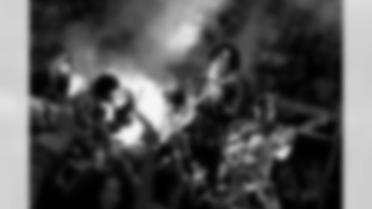 Jack White performs during the Thanksgiving Halftime Show powered by Verizon during an NFL football game against the Green Bay Packers on Thursday, Nov. 27, 2025 in Detroit. (Jeff Nguyen/Detroit Lions via AP)