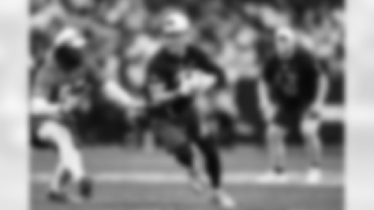 Detroit Lions wide receiver Amon-Ra St. Brown (14) is seen in action during the 2023 Pro Bowl Games on Sunday, February 5, 2023 in Las Vegas, Nevada. (Perry Knotts/NFL)